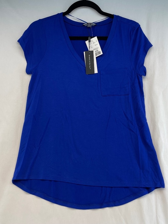 Cable & Gauge Short Sleeve Lightweight Shirt Blue Women’s Size Medium NEW - Picture 1 of 9